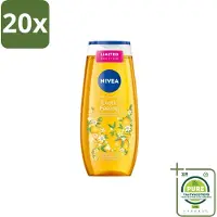 Nivea 20 x – Douchegel – Exotic Feeling – 250 ml - Grootverpakking - Douchegel - Tropische Geur - Exotische Geur - Huid Verzorging - Mild Reinigen