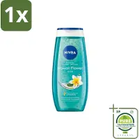 Nivea 1 x Douchegel Hawaii Flower & Oil 250 ml - Douchegel Hawaii - Douchegel Hawaii Bloem - Douchegel Met Olie - Huid Verzorging - Huid Hydraat