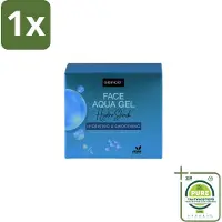 Sence 1 x – Dagcrème – Aqua Gel Hydro Shock 2-in-1 – 50 ml - Hyaluronzuur Serum - Hydratatie Serum - Huid Verzorging - Stralende Huid - Fijne Lijntjes Verminderen