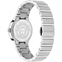 Versace Greca Logo Pearl Dames Horloge Zilverkleurig VE0S00225