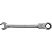 SW-Stahl 03530L-22 Ringratelsleutel 22 mm I Ringsleutel met scharnier I 72 tanden I Steeksleutel met ringratel I Combiratelsleutel SW 22
