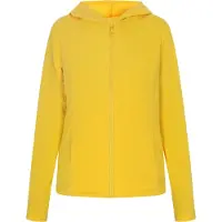 Mymo Fleece jas geel