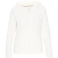 Mymo Fleece jas wit