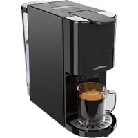 Princess 249454 Multi Capsule Koffiemachine - 4 in 1 - Geschikt voor Nespresso - Dolce Gusto Capsules - Zwart / Zilver
