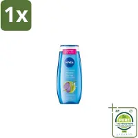 Nivea 1 x – Douchegel – Creme Mood Detox – 250 ml - Douchegel - Zeezout - Ontspanning - Huidverzorging - Mood Detox