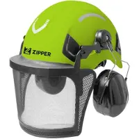Zipper ZI-FHPROFI ZI-FHPROFI Boshelm EN 397, EN 397:2012, EN 1731:2006, EN 352-3:2002 Groen, Zwart