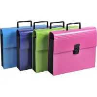 Exacompta Sorteermappen 55630E Kleurenassortiment Gevlekt karton bedekt met papier 32 x 24 cm 4 Stuks
