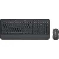 Logitech Signature K650 Comfort Draadloos Toetsenbord AZERTY + Signature M650 Muis