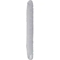 Erotic Treasure Transparante Dubbele dildo