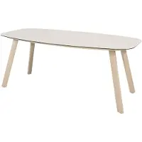 4SO Manolo dining tuintafel printed ceramic 180x95xH75 cm latte