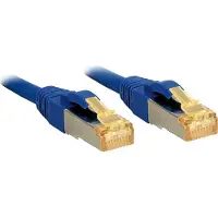 Lindy 47278 Patchkabel 1.50m RJ45 S/FTP LSOH, mit Cat7 Rohkabel, blau