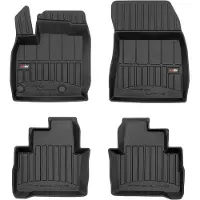 Frogum - Nissan Qashqai III vanaf 2021 - Rubberen automatten 3D - 4 stuks - TPE - 6 cm Hoge Rand
