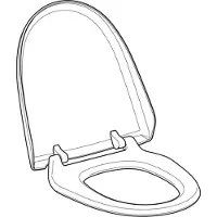 Geberit 250034111 wc-bril en toilet gaan alpine wit