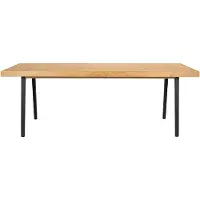 Zuiver Harvest Eettafel - 220 x 90 cm - Bruin
