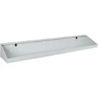 Bott Bodemplaat Perfo L1, B 900 x D 170 x H 105/30 mm, aluminium, lichtgrijs RAL 7035