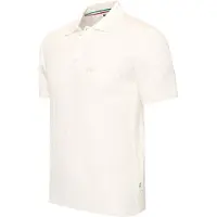 Cappuccino Italia Polo SS Caorle Cable Knit Polo Wit