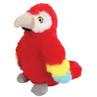 Paper Dreams Happy Friends - Papegaai 15x15x18cm Rood rood Polyester Knuffel