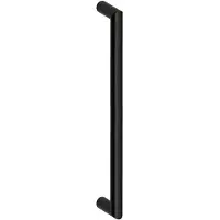 Hardbrass Voordeurgreep Nairobi recht handgreep 830x30mm - mat zwart
