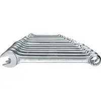 Gedore 6093580 7-017 Ring-steeksleutelset 17-delig Sleutelbreedte (metrisch) 6 - 22 mm