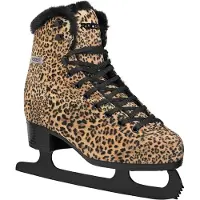 Roces – Leopard – Kunstschaatsen – Schaatsen Dames – Bruin – Warme Fleece Voering & Klassieke Stabiliteit – Maat EU 41