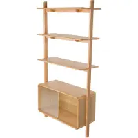 Zuiver Rise Kast| Stellingkast Hout Naturel