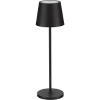 Lyora Oplaadbare tafellamp Seina zwart