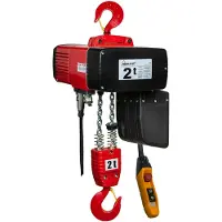 Kippers Rijssen Elektrische kettingtakel DEH - 400V - 2 ton - 10 meter hijshoogte - dubbele snelheid - 2 parten