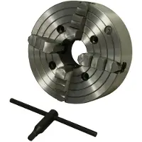 Kippers Rijssen Onafhankelijke 4 klauwplaat 125mm