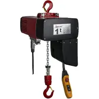 Kippers Rijssen Elektrische kettingtakel DEH - 400V - 1 ton - 10 meter hijshoogte - dubbele snelheid - 1 part