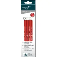 PICA 540/24 - Timmermanspotloden - 10 stuks - 24 cm - grafiet