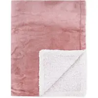 Byrklund Bedsprei Snowy Hug - Oud Roze 150 x 200 cm