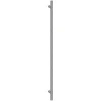 Hardbrass Voordeurgreep T-model rond handgreep 1900x1600x30mm - RVS