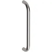 Hardbrass Voordeurgreep Atlanta handgreep 220x20mm. - RVS