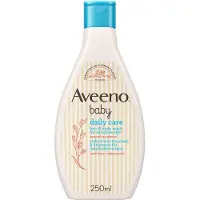 Kenvue Aveeno Baby Daily Care Haar en Lichaam Wasgel voor de Gevoelige Huid | 250 ml