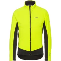 GORE WEAR C3 Gore-Tex InfiniumThermo Thermal Jacket Fluorescent Yellow Black || Maat: M