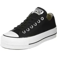 Converse Sneakers laag 'Chuck Taylor All Star Lift' zwart / wit