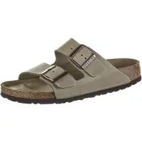 Birkenstock Muiltjes 'Arizona' lichtbruin