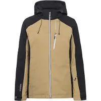 Killtec ski jas dames - 42630 - taupe/zwart - dames ski jas - maat 36