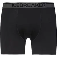 Icebreaker Sportondergoed 'Anatomica' donkergrijs / zwart