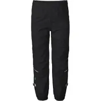 Vaude - Kid's Grody Pants V - Regenbroek 122/128, zwart