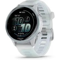 Garmin - Sport horloges - Forerunner 570 42mm White/Sky Blue voor Unisex - Wit