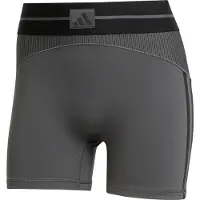 Adidas Sportbroek 'Hyperglam' donkergrijs / zwart