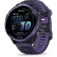 Garmin - Sport horloges - Forerunner 570 47mm Imperial Purple/Indigo voor Unisex - Paars