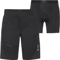 Loeffler - Women's Bike Shorts Comfort Comfort-Stretch-Light - Fietsbroek 42, zwart