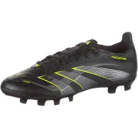 Adidas Predator League MG Electric Stealth - Zwart/Grijs/Lucid Lemon