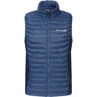Columbia - Powder Pass Hybrid Vest - Synthetische bodywarmer S, blauw