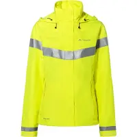 Vaude - Women's Luminum Rain Jacket - Fietsjack 38, geel