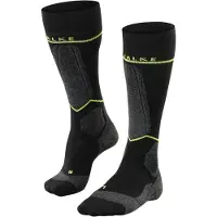 Falke Skisokken Men SK Compression Wool Black-Lightning-Schoenmaat 43 - 46