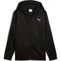 Puma vest zwart Jongens/Meisjes Polyester Capuchon Effen - maat 140