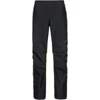 GORE WEAR Heren Glidewheel Gore-Tex Waterdichte Broek Zwart/Fluorescerend Geel || Maat: S